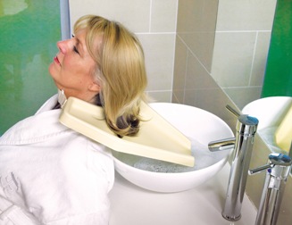 Bassin léger pour laver les cheveux pour lavabo