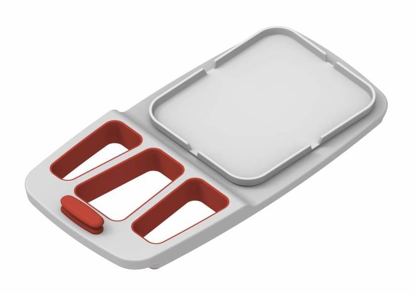 Planche à tartiner design pour usage uni manuel Themotatik