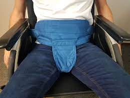 Renol Sangle abdominale et pelvienne sécurisée à l'arrière pour chaise - 1 pc