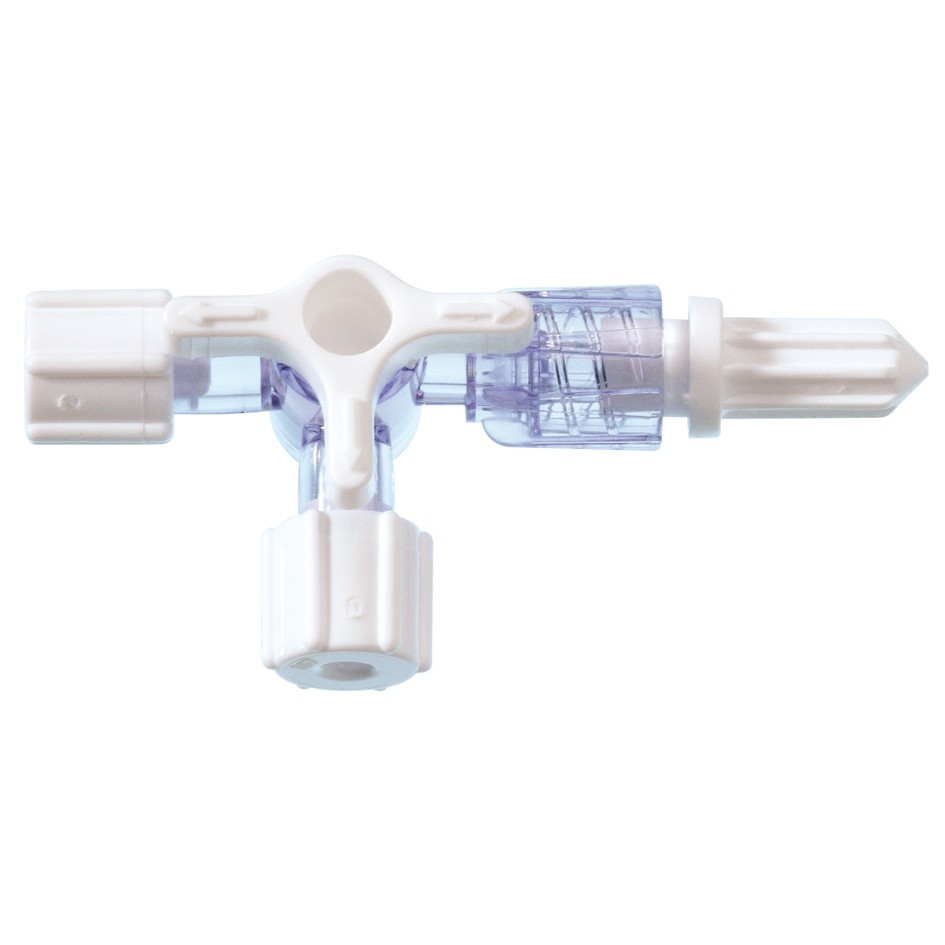 Robinet 3 voies (1 embout mâle, 2 embouts femelle)