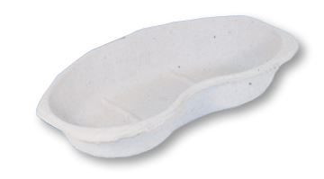 Haricot à usage unique en cellulose moulé / la pièce