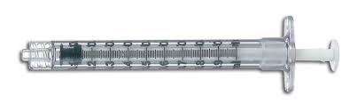 Seringue 1ml luer lock BD / 100 pièces