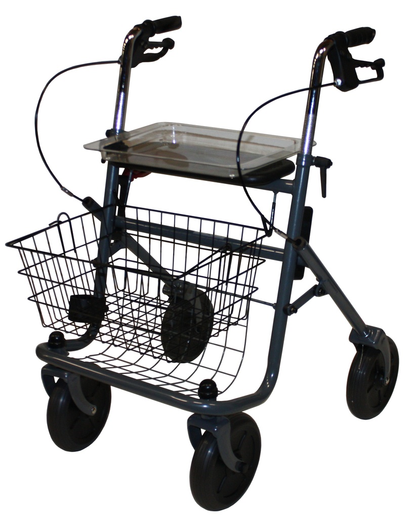 Cadre de marche 4 roues HMS 