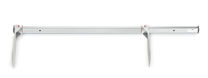 Seca 207 - Toise pour bébé curseur extra-large