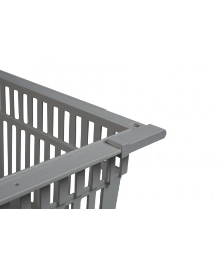 Butée d'arrêt pour bac ISO 600 x 400