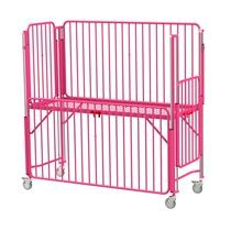 Lit parc 150 x 60 cm - époxy - 4 côtés coulissants