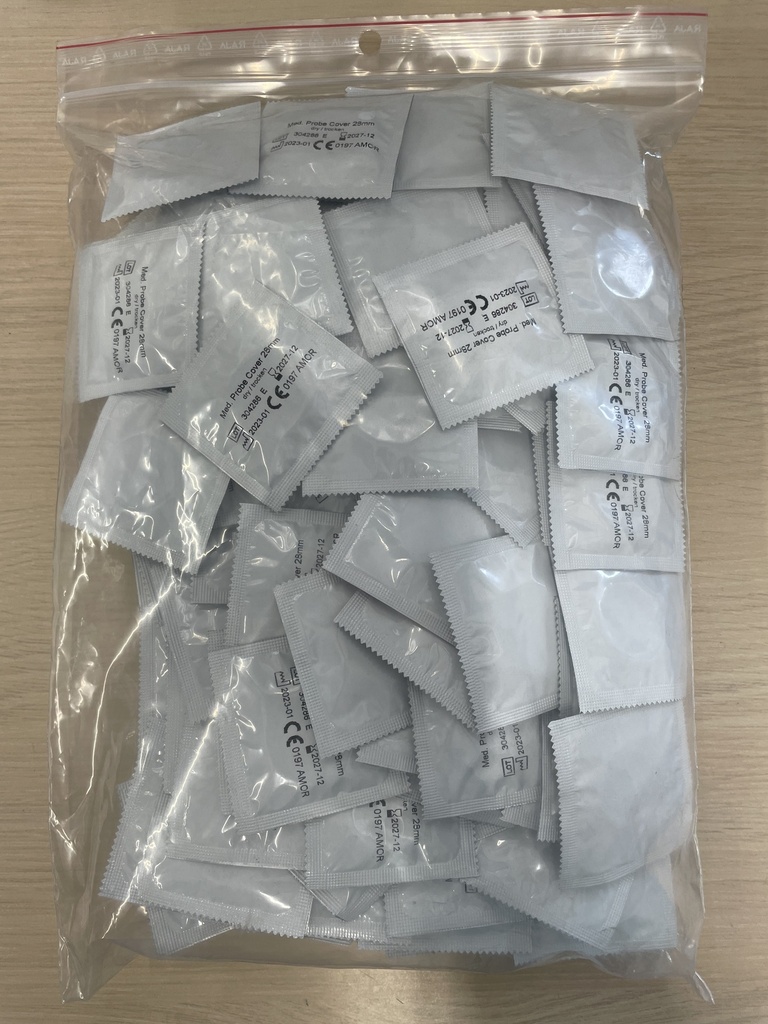 Protection de sonde non lubrifiée Ø 28 mm - latex / 144 Unités