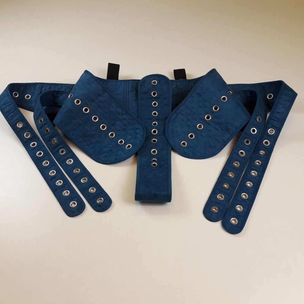 Renol Ceinture abdominale et pelvienne renforcée sécurisée Comfort pour le lit - L - 85-135 cm - 1 pc