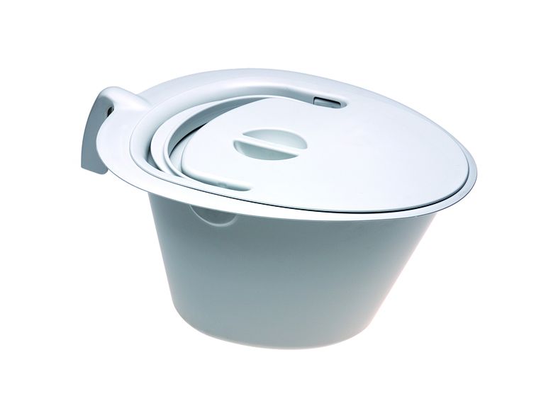 ETAC Panne de toilette Swift Commode gris