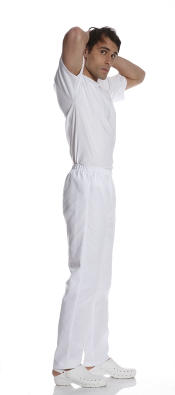 Pantalon mixte PLIKI Blanc