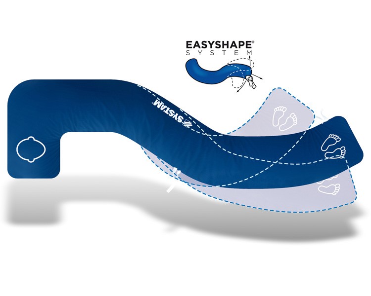 Coussin de décubitus semi-latéral 30°