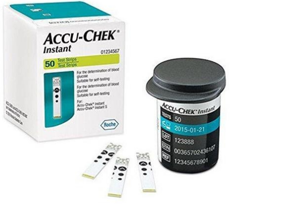 Tigettes de glycémie ACCU-CHECK INSTANT / 50 pièces