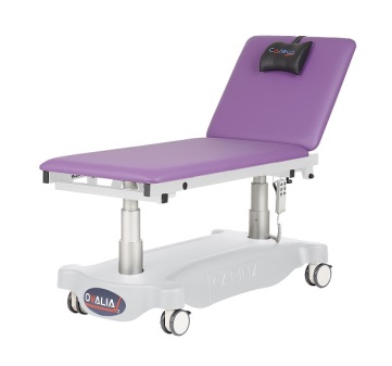 Divan d'examen OVALIA à hauteur variable électrique 2 parties