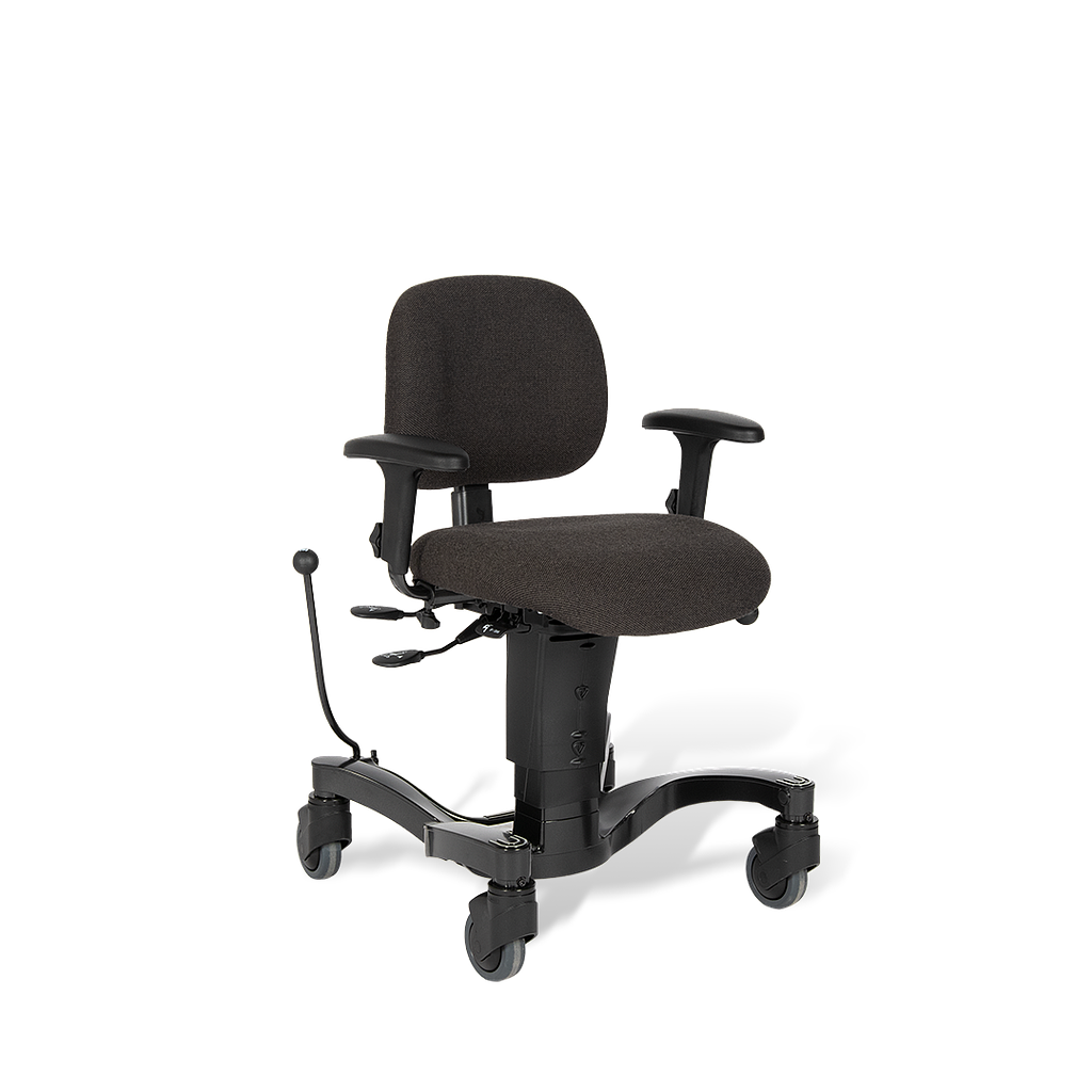 Chaise de travail Vela Tango 700E réglage hauteur électrique version std (cdes à droite)