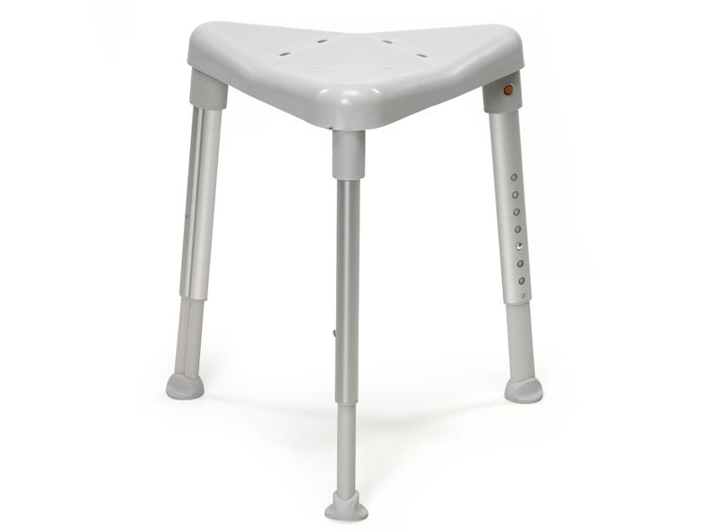 ETAC Edge tabouret coin de douche, réglable, gris