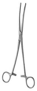 Pince de Bozeman contre-coudée 25cm