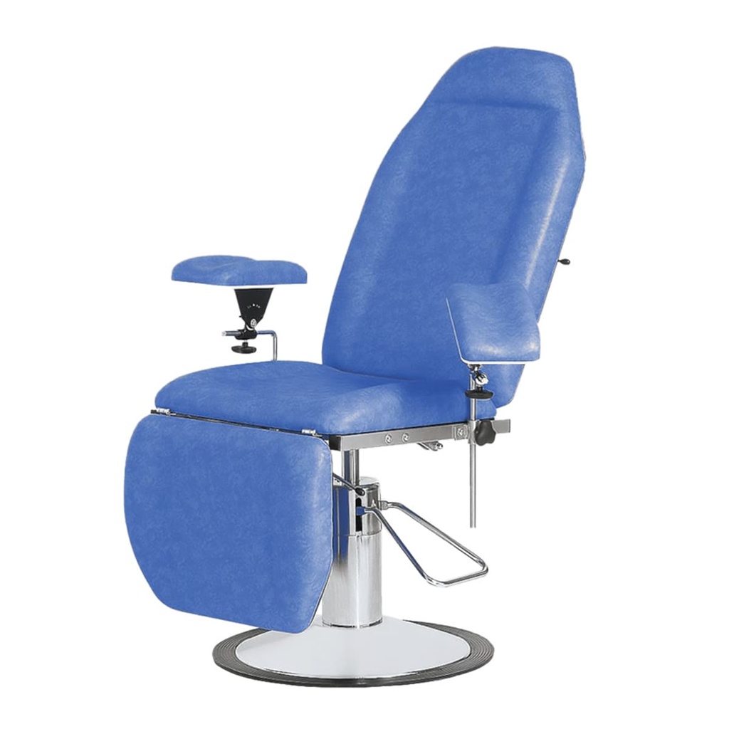 Gamme 512 : Fauteuil de prélèvement à Hauteur Variable Hydraulique et tournant