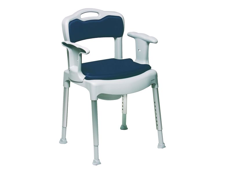 Etac chaise percée/toilette Swift Commode - gris