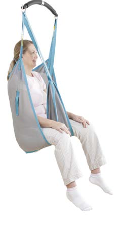 Harnais de toilette complet en polyester Universal Basic T (clips)