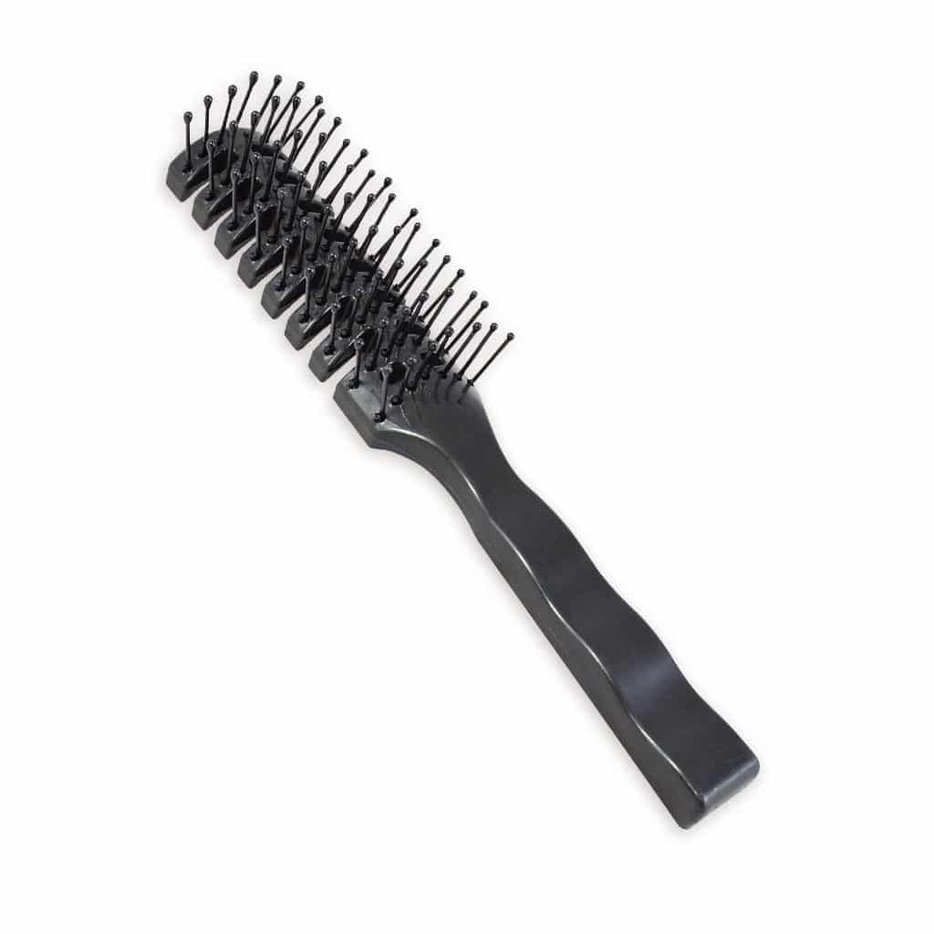 Brosse à cheveux squelette