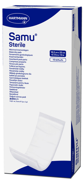 Protections gynécologiques Samu® Stérile /15 Unités