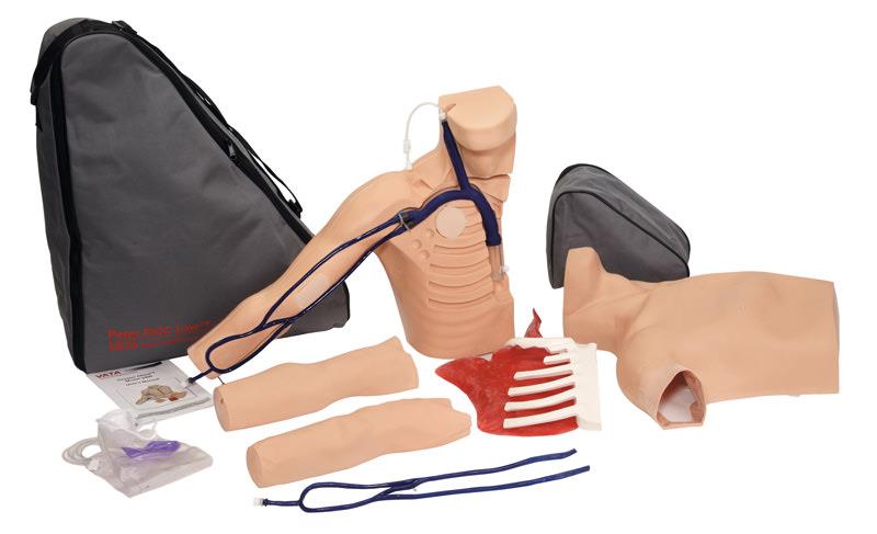 Bras et demi torse pour picc line