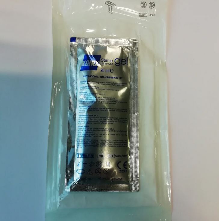 Gel de contact stérile KONIX 20ml /48 doses