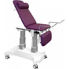 Fauteuil gynéco électrique Le Quesnoy 300 kg + Dossier vérin + étriers PU