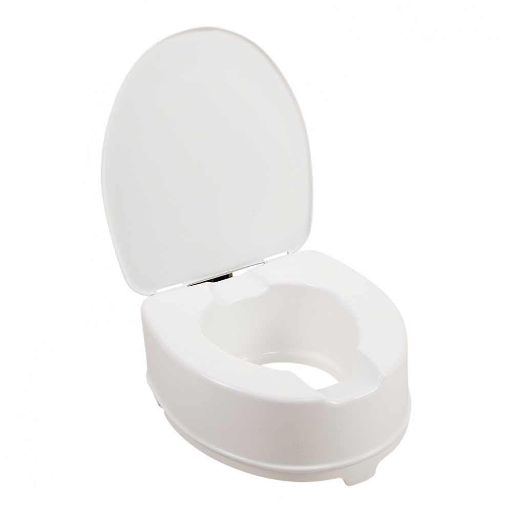 Atlantis Réhausseurs de toilette - 15 cm avec couvercle
