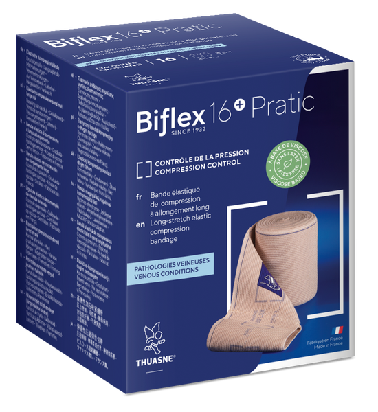 Bande élastique de compression Biflex 16+ Practic Light 10Cm