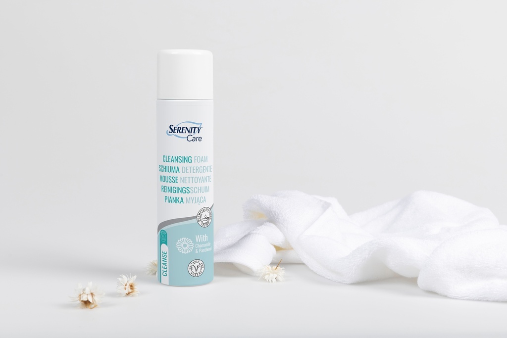 Serenity Care Mousse nettoyante 400ml (sans rinçage) /6 Unités