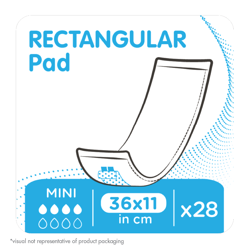 ID Rectangular PAD - PE + Strip /28 Unités